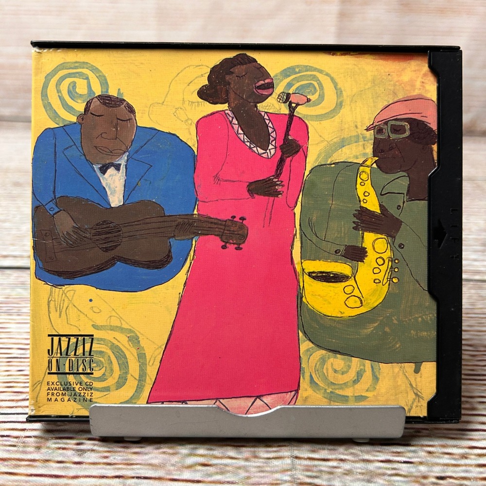Jazziz On-Disc August 1995 CD Marcus Miller Herbie Hancock Etta James JZD0895